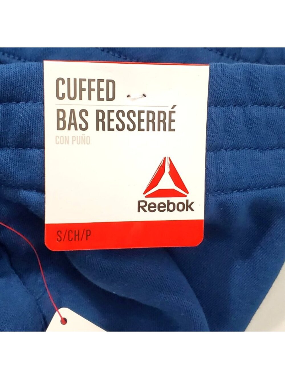 Reebok After Class Jogger Sweatpants Cuffed Poseidon Blue S Unisex Casual Athlet - Picture 11 of 11